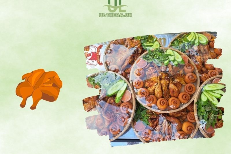 Gà Nướng Cơm Lam Bảo Linh - Long An