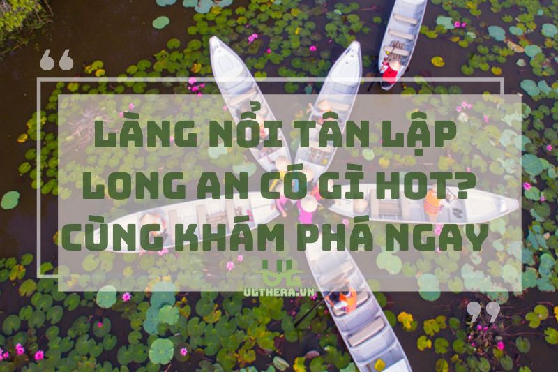 Làng Nổi Tân Lập Long An Có Gì Hot? Cùng Khám Phá Ngay 2025