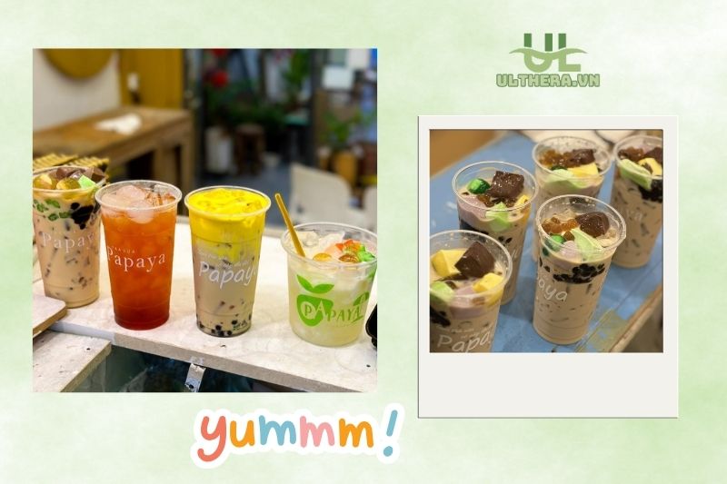 Papaya Tea & Food