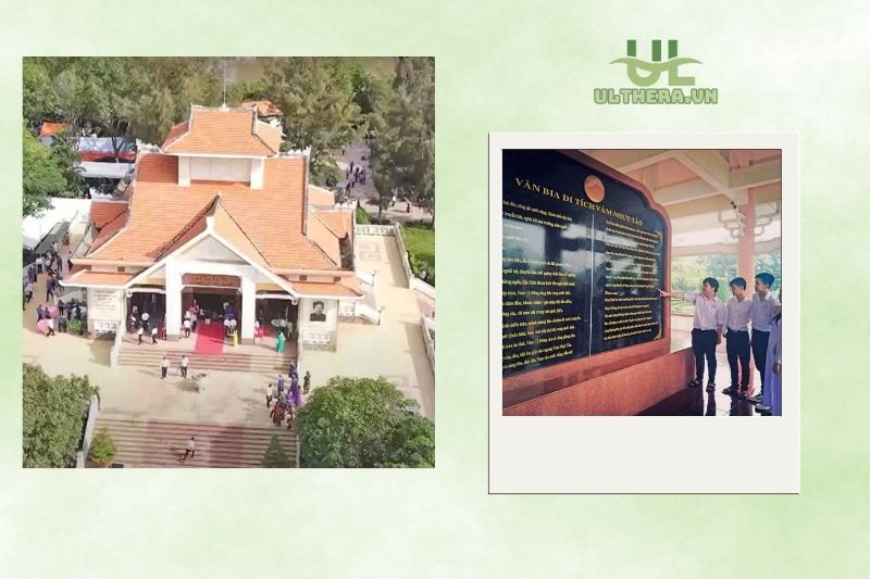 Kiến trúc và các hạng mục trong khu di tích Vàm Nhựt Tảo